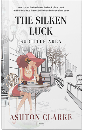 Premade Book Cover Swiss Coffee