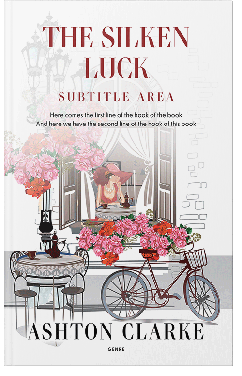 Front view of Premade Chick Lit Book Cover - Swiss Coffee