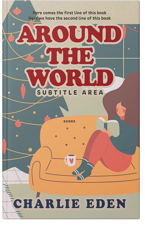 Front view of Premade Teen & Young Adult Book Cover - Calico