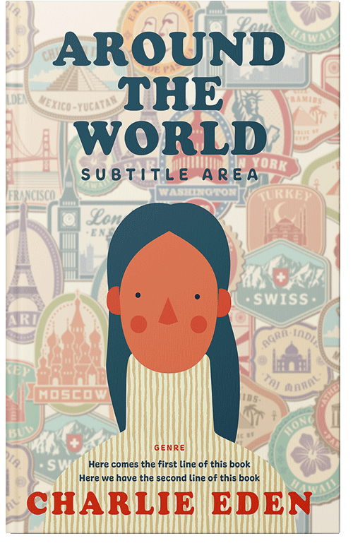 Front view of Premade Teen & Young Adult Book Cover - Bone