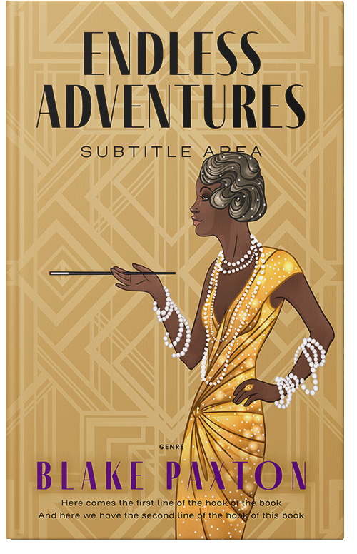 Front view of Premade Historical Book Cover - Apache