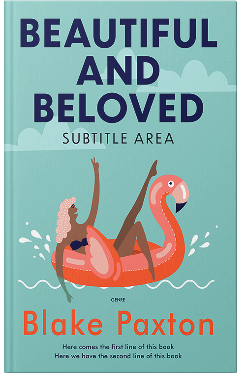 Front view of Premade Chick Lit Book Cover - Half Baked