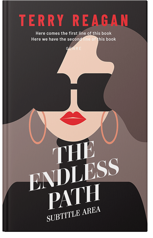 Front view of Premade Chick Lit Book Cover - Mine Shaft