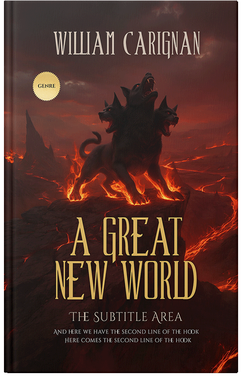 Front view of Premade Fantasy Book Cover - Sambuca