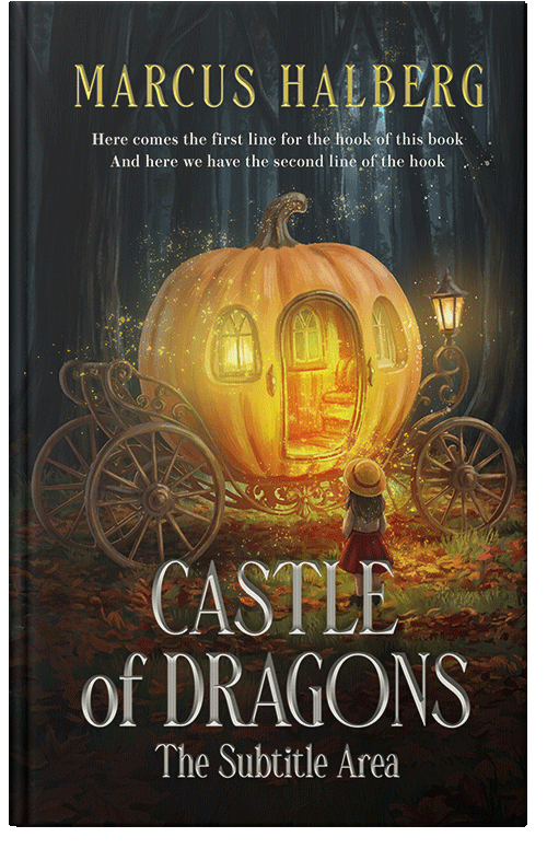 Front view of Premade Children's Book Cover - Tussock #60007 | BookCoverZone*