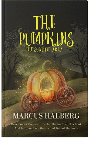 Premade Book Cover Oil