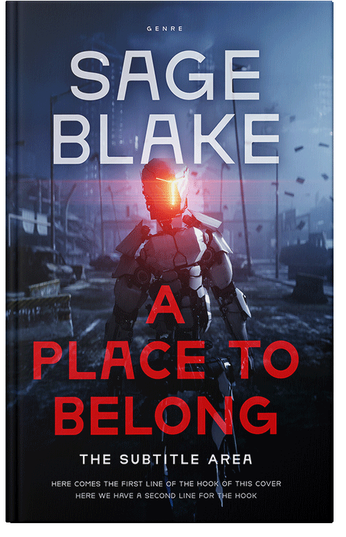 Premade Book Cover Charm - ID 34181