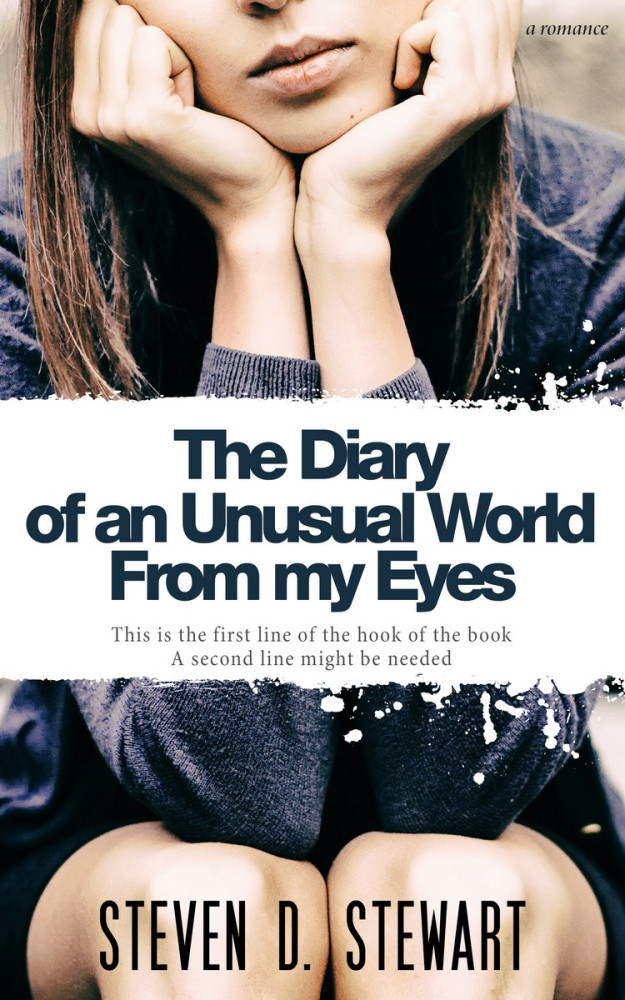 Front view of Double Spanish White #42 - Premade Teen & Young Adult Book Cover