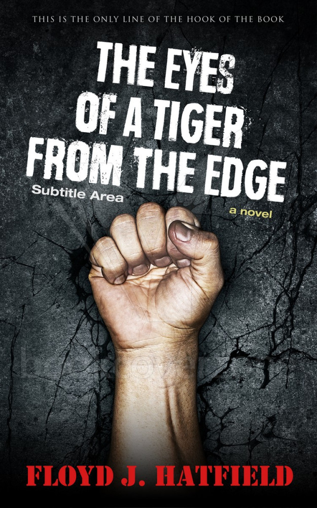 Front view of Shark #44 - Premade Action & Adventure Book Cover