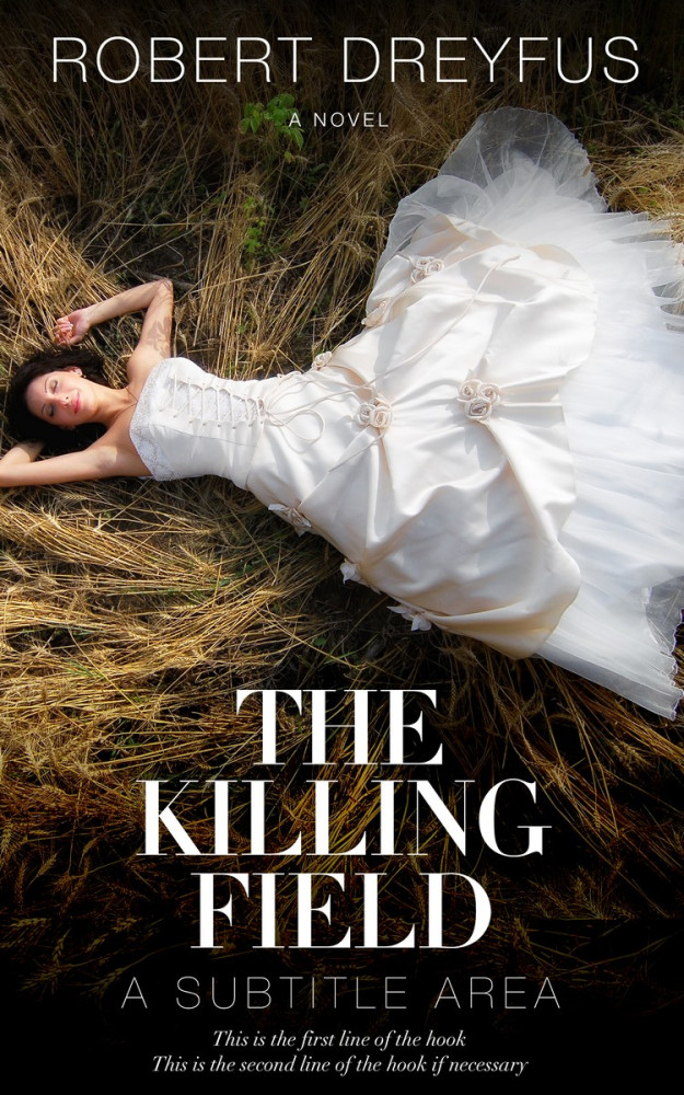 Front view of Swirl #237 - Premade Romance Book Cover