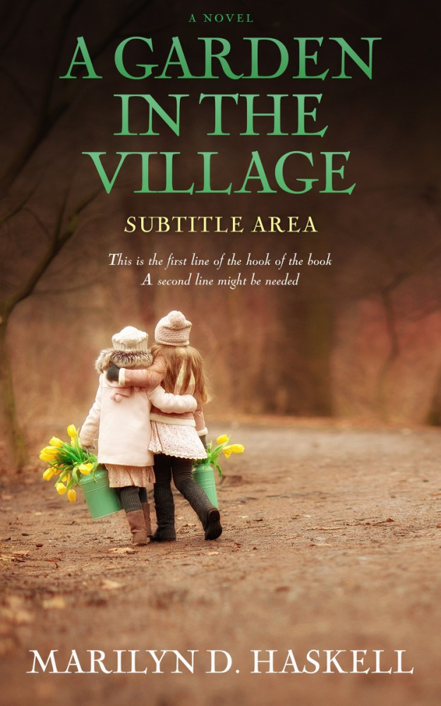 Front view of Limed Oak #257 - Premade Literary Fiction Book Cover