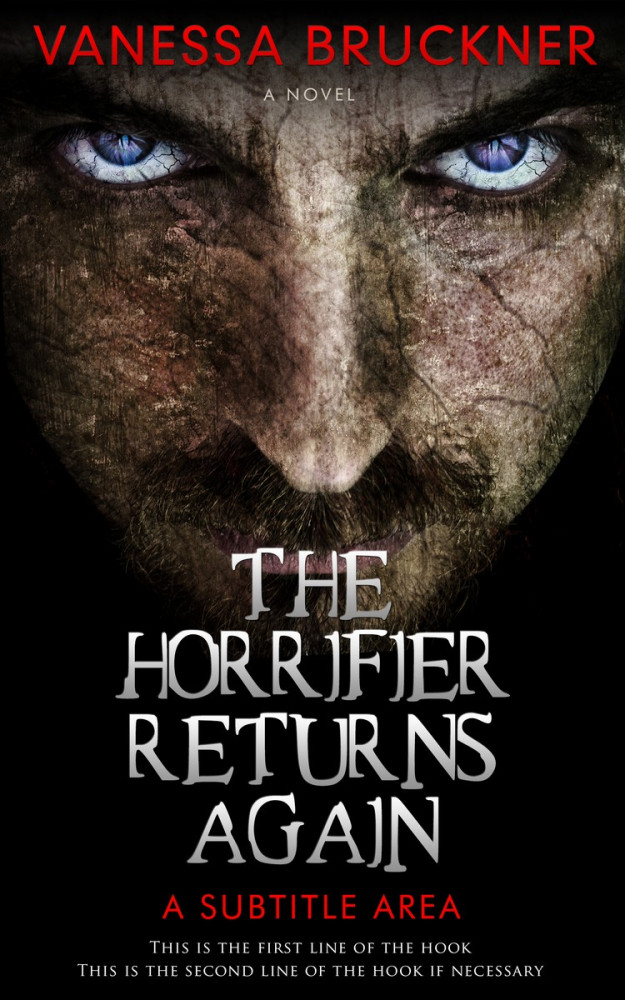 Front view of Quicksand #259 - Premade Horror Book Cover