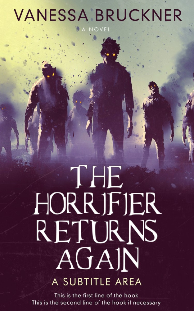 Front view of Wine Berry #277 - Premade Apocalyptica Book Cover