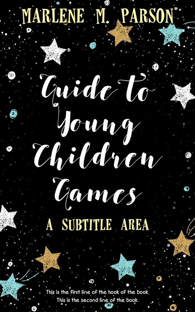 Front view of Black #296 - Premade Abstract Book Cover