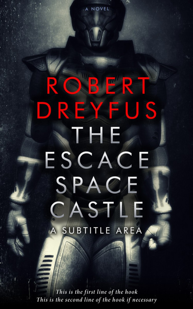 Front view of Bunker #302 - Premade Science Fiction Book Cover