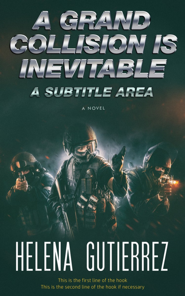 Front view of Te Papa Green #325 - Premade Mystery & Thriller & Suspense Book Cover