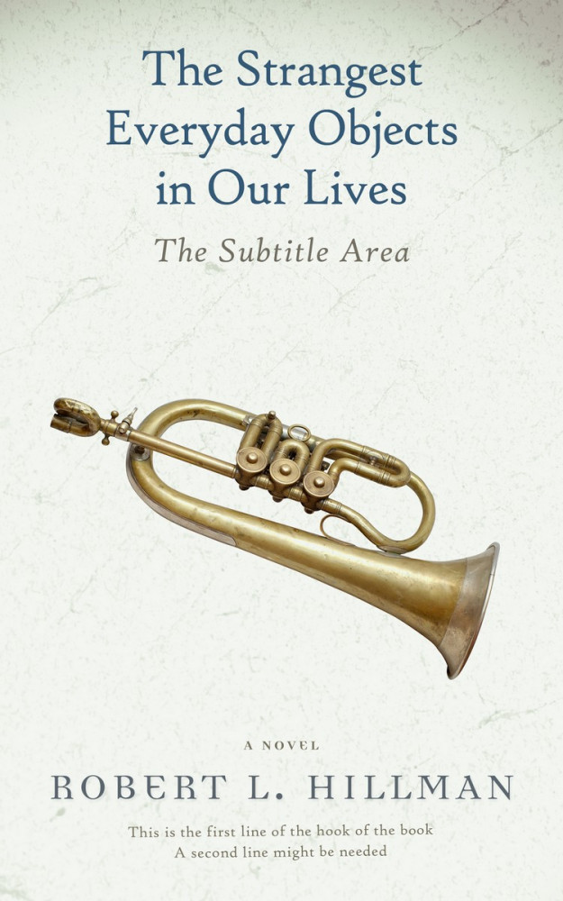 Front view of Cararra #345 - Premade Literary Fiction Book Cover