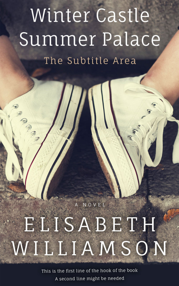 Front view of Gravel #416 - Premade Literary Fiction Book Cover