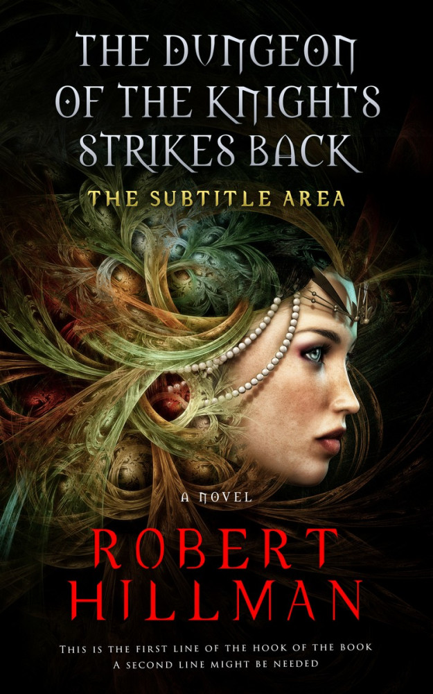 Front view of Antique Brass #422 - Premade Fantasy Book Cover