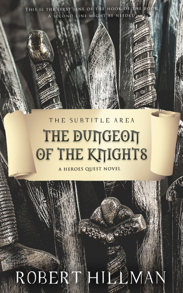 Front view of Bone #427 - Premade Fantasy Book Cover