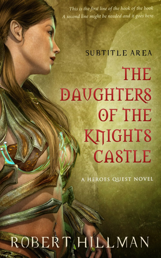 Front view of Pesto #431 - Premade Fantasy Book Cover