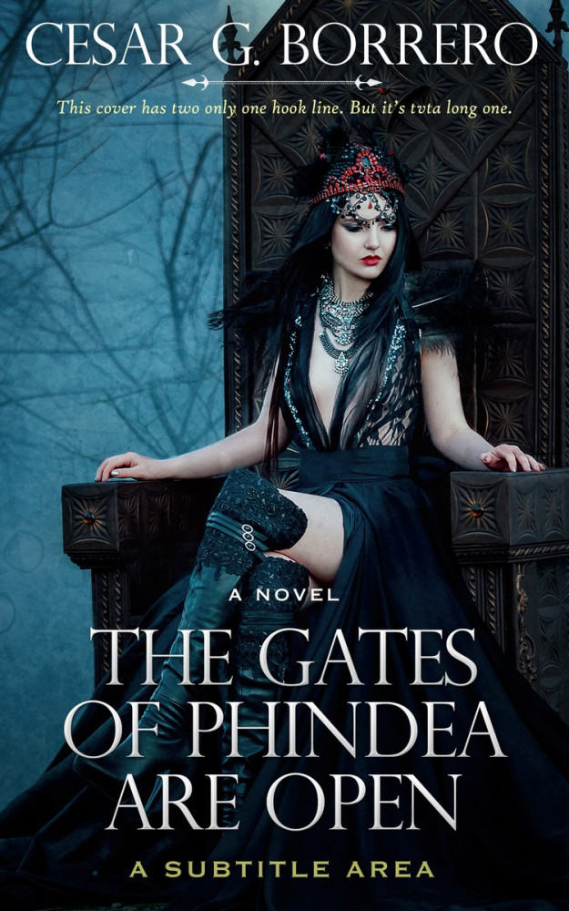 Front view of Bunker #455 - Premade Fantasy Book Cover