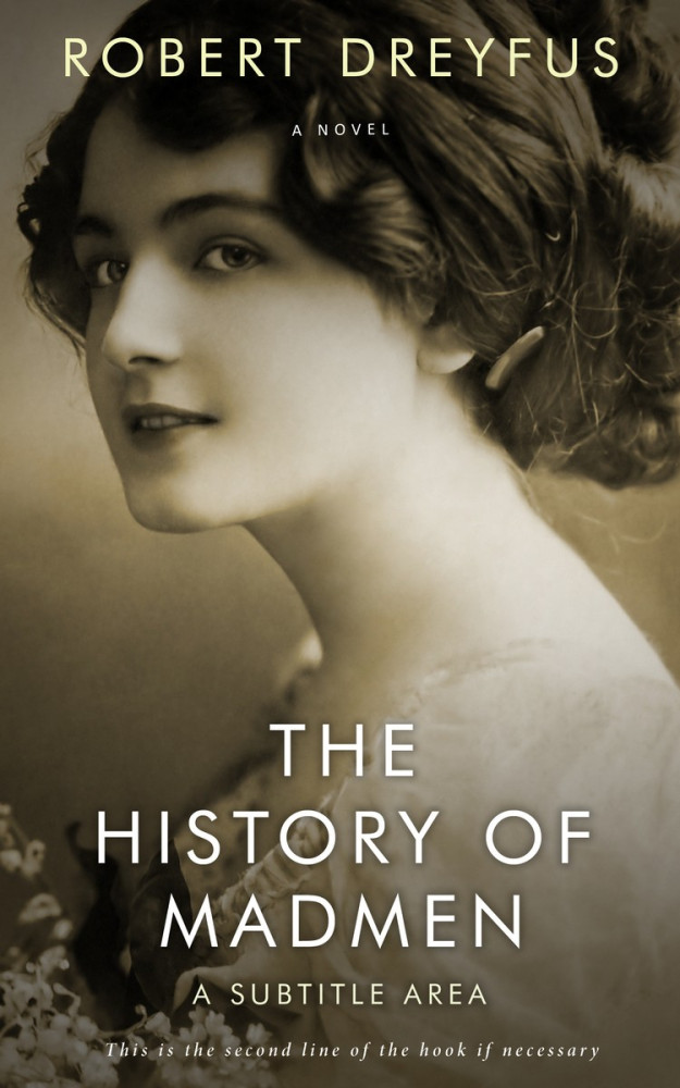 Front view of Mondo #489 - Premade Historical Book Cover