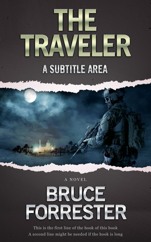 Front view of Shark #551 - Premade Mystery & Thriller & Suspense Book Cover