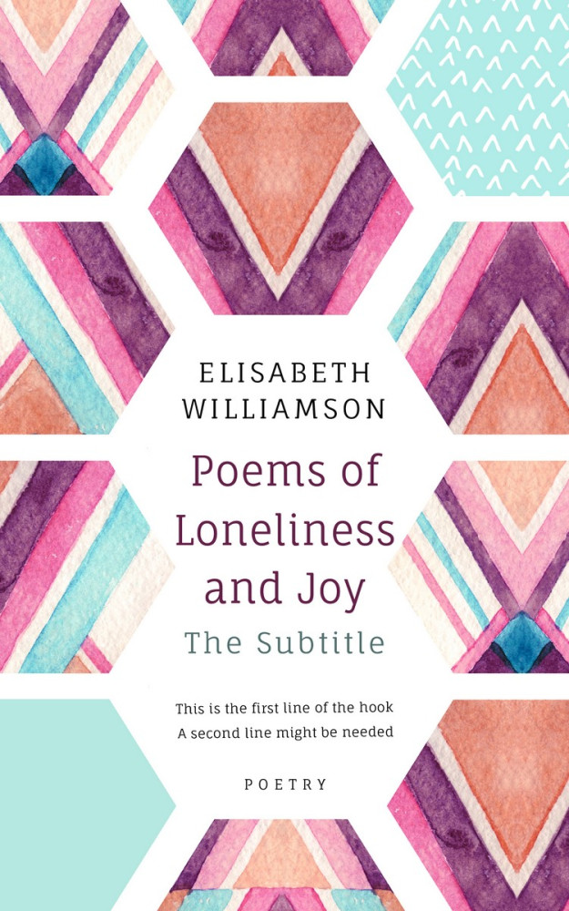 Front view of Swiss Coffee #563 - Premade Poetry Book Cover