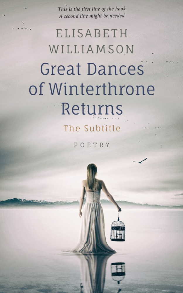 Front view of Cloud #585 - Premade Self-Improvement & Self-Help Book Cover