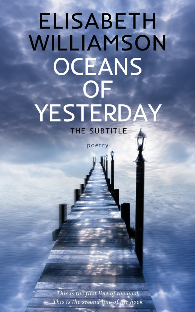 Front view of Lynch #0616 - Premade Poetry Book Cover | BookCoverZone