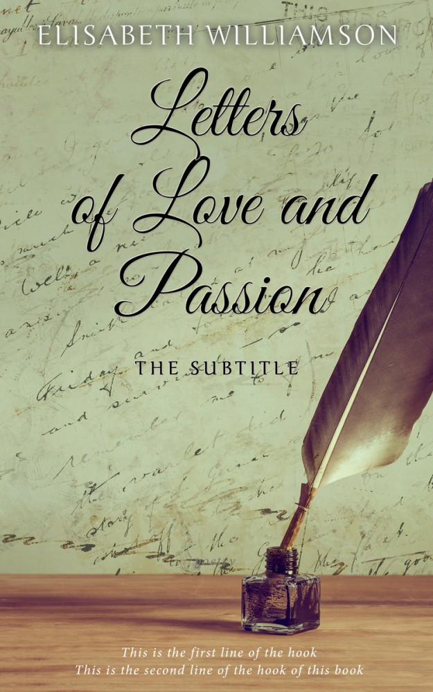 Front view of Locust #618 - Premade Poetry Book Cover