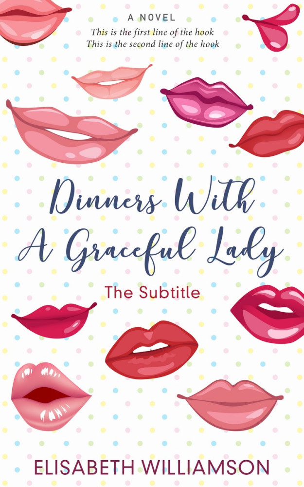 Front view of Chestnut Rose #643 - Premade Romance Book Cover