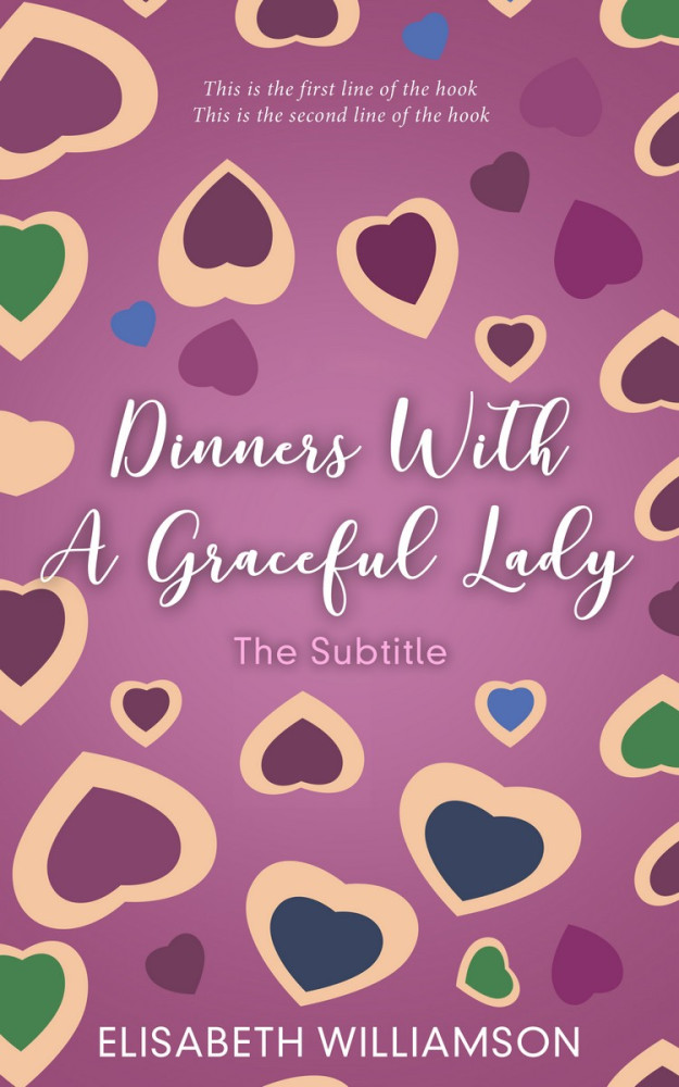 Front view of Tapestry #645 - Premade Romance Book Cover