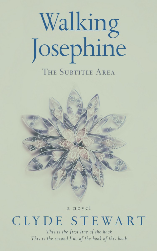 Front view of Clay Ash #678 - Premade Poetry Book Cover