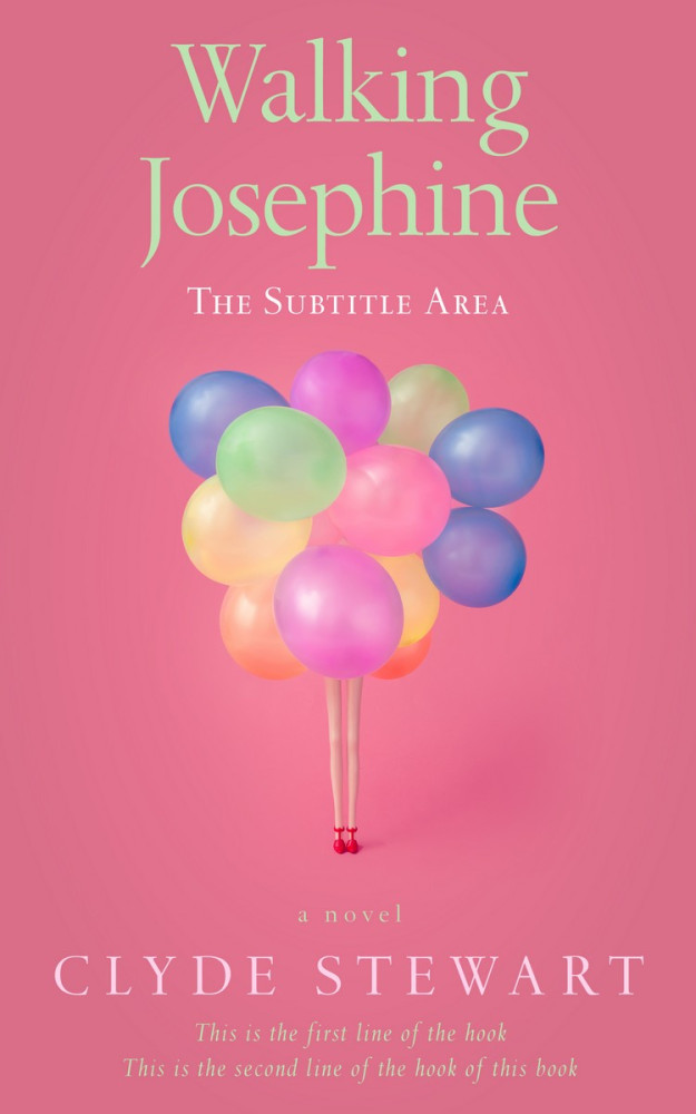 Front view of Deep Blush #683 - Premade Abstract Book Cover