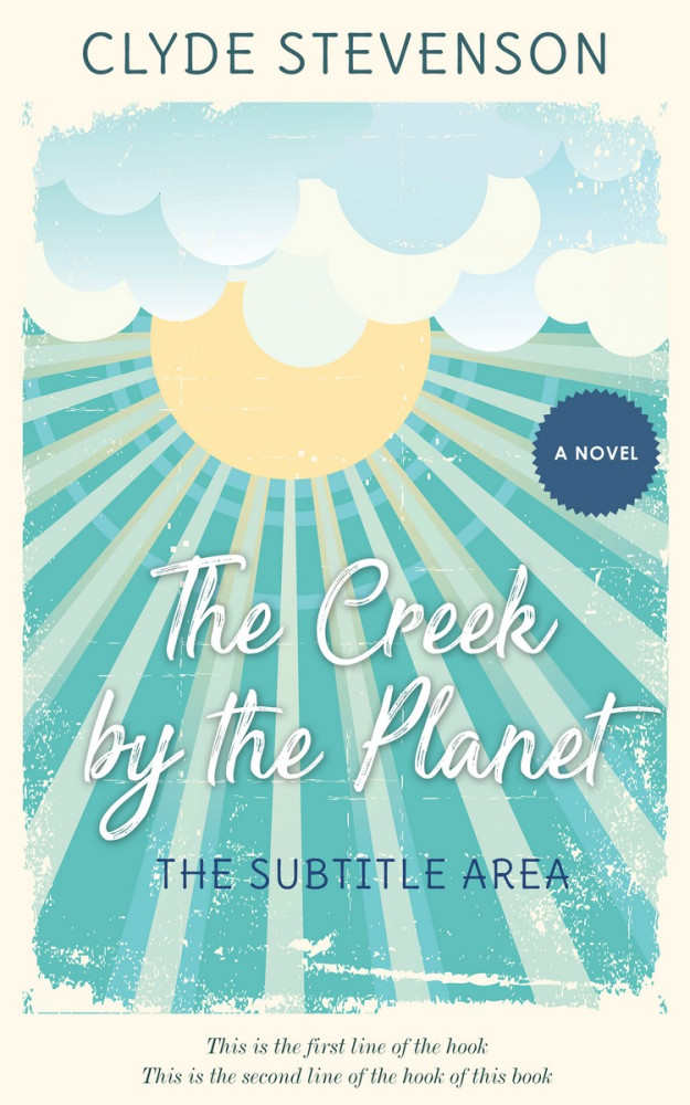 Front view of Tradewind #0863 - Premade Poetry Book Cover | BookCoverZone