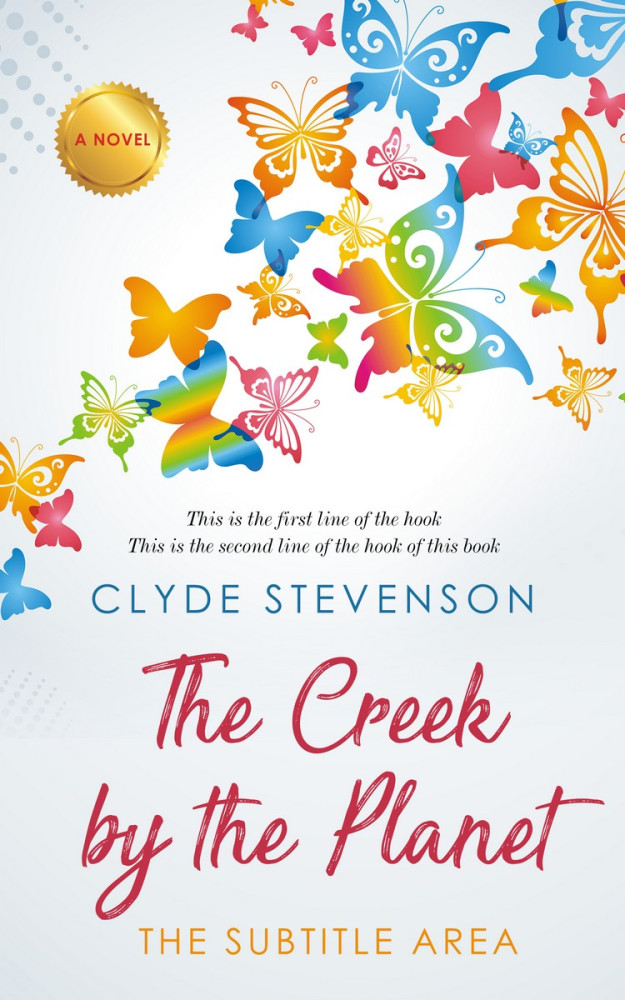 Front view of Athens Gray #0866 - Premade Poetry Book Cover | BookCoverZone