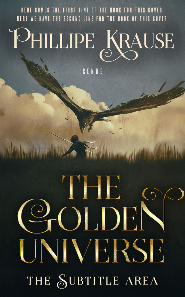 Front view of Heavy Metal #901 - Premade Fantasy Book Cover