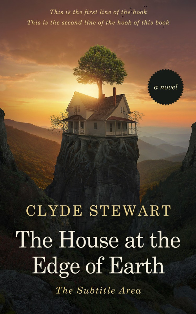 Front view of Whiskey #936 - Premade Surreal Book Cover