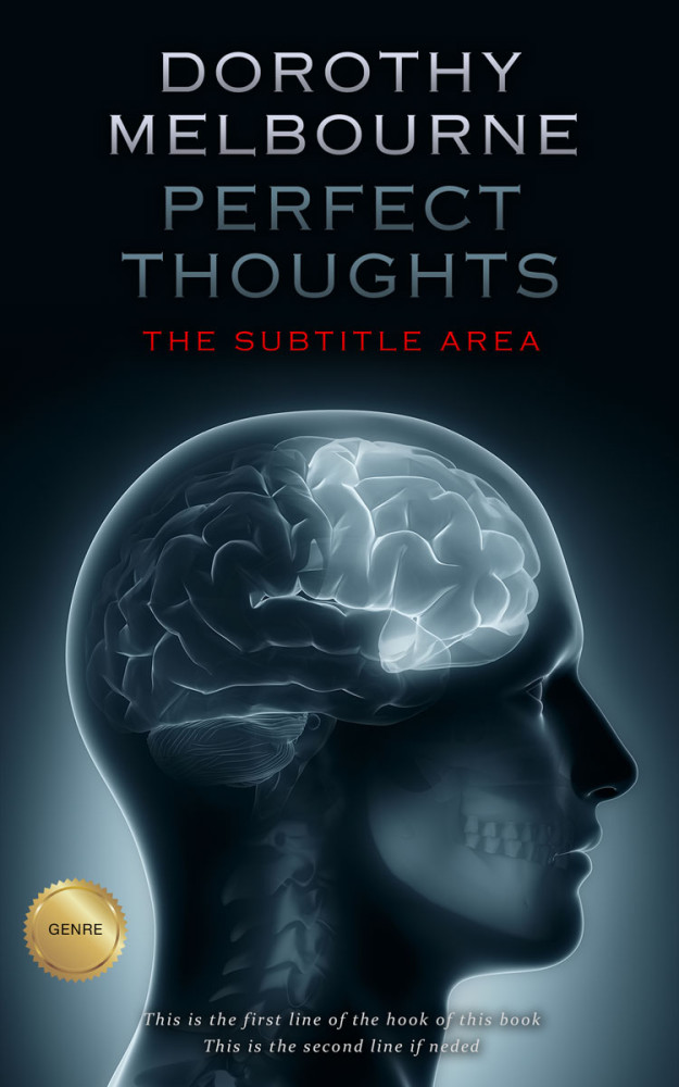 Front view of Ebony #971 - Premade Science & Nature Book Cover