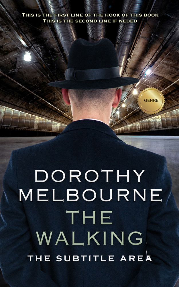 Front view of Woodsmoke #990 - Premade Action & Adventure Book Cover