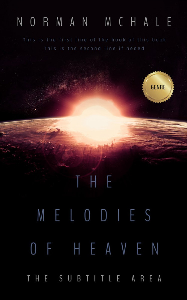 Front view of Asphalt #1028 - Premade Apocalyptica Book Cover