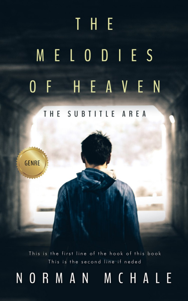 Front view of Wafer #1051 - Premade Mystery & Thriller & Suspense Book Cover