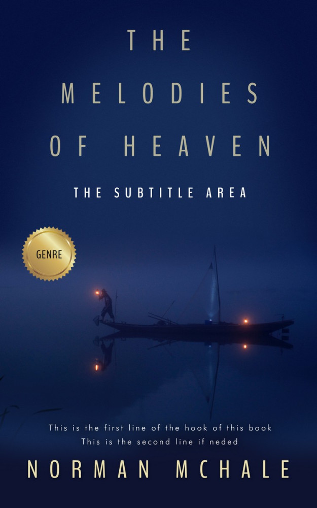 Front view of Blue Zodiac #1054 - Premade Mystery & Thriller & Suspense Book Cover