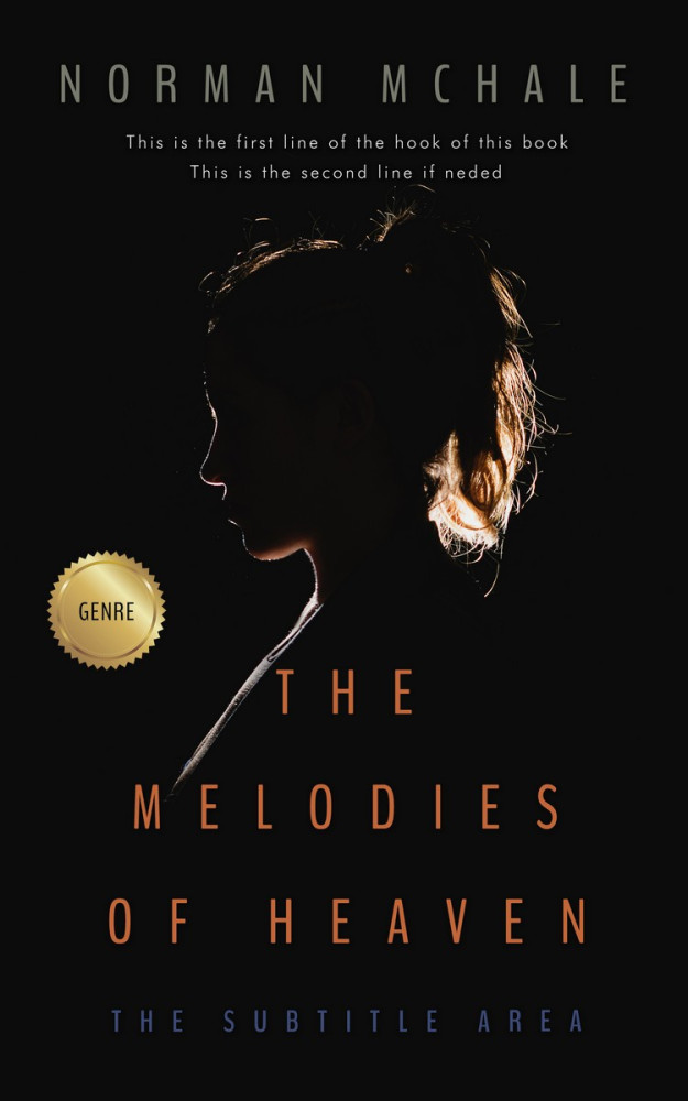 Front view of Cod Gray #1060 - Premade Mystery & Thriller & Suspense Book Cover