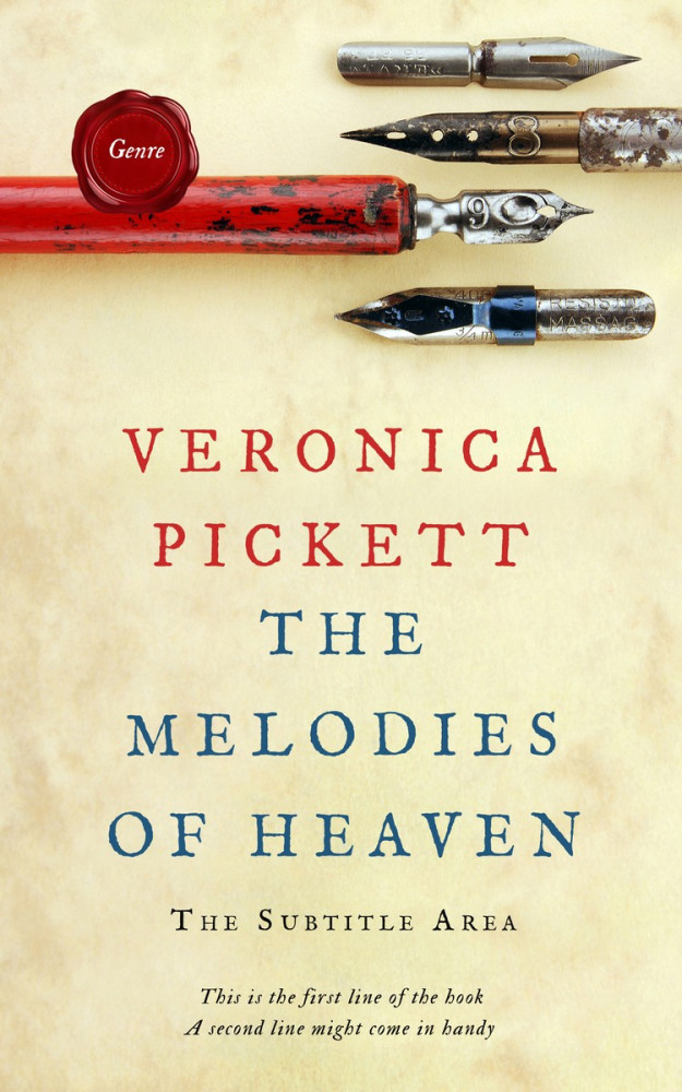 Front view of Fall Green #1079 - Premade Poetry Book Cover | BookCoverZone