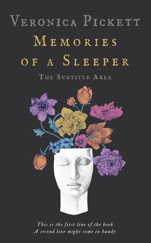 Front view of Tuna #1084 - Premade Abstract Book Cover