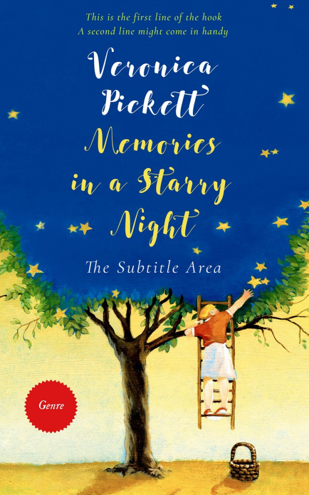 Front view of Congress Blue #1130 - Premade Fantasy Book Cover