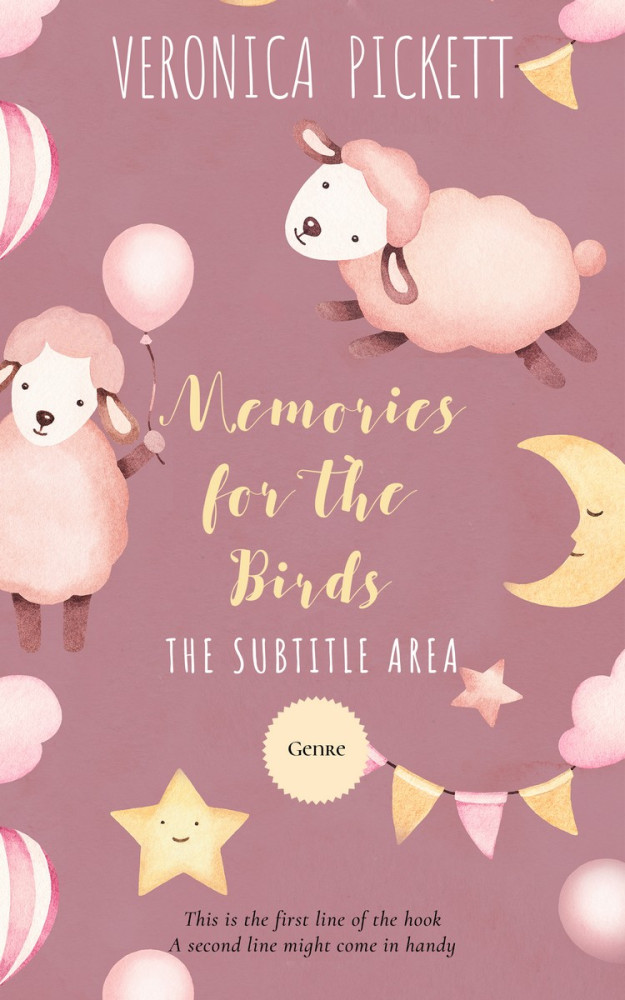 Front view of Brandy Rose #1140 - Premade Fantasy Book Cover